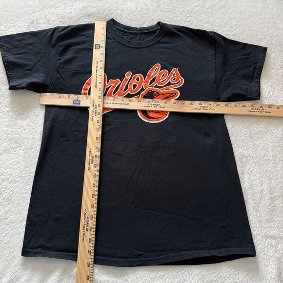 Baltimore Orioles Baseball USA Flag Graphic T Shirt Men Black Short Sleeve Large - Picture 3 of 6